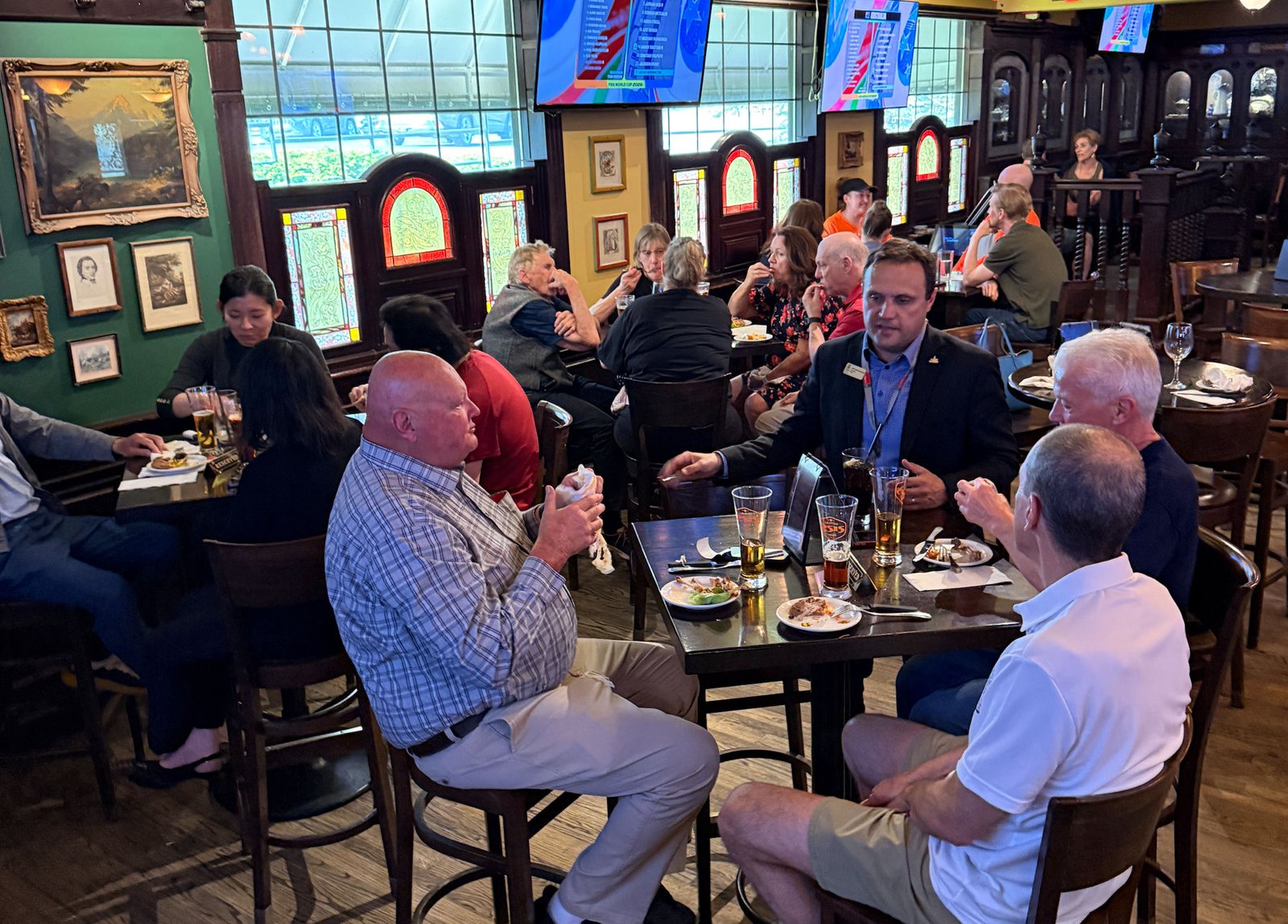 SHCA volunteers gathered at Lennox Irish Pub for Volunteer Appreciation Night, June 25, 2026